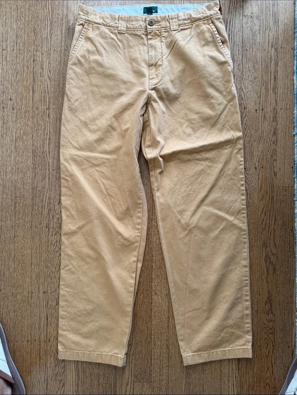 J. Crew Men's Tan Chino Pants